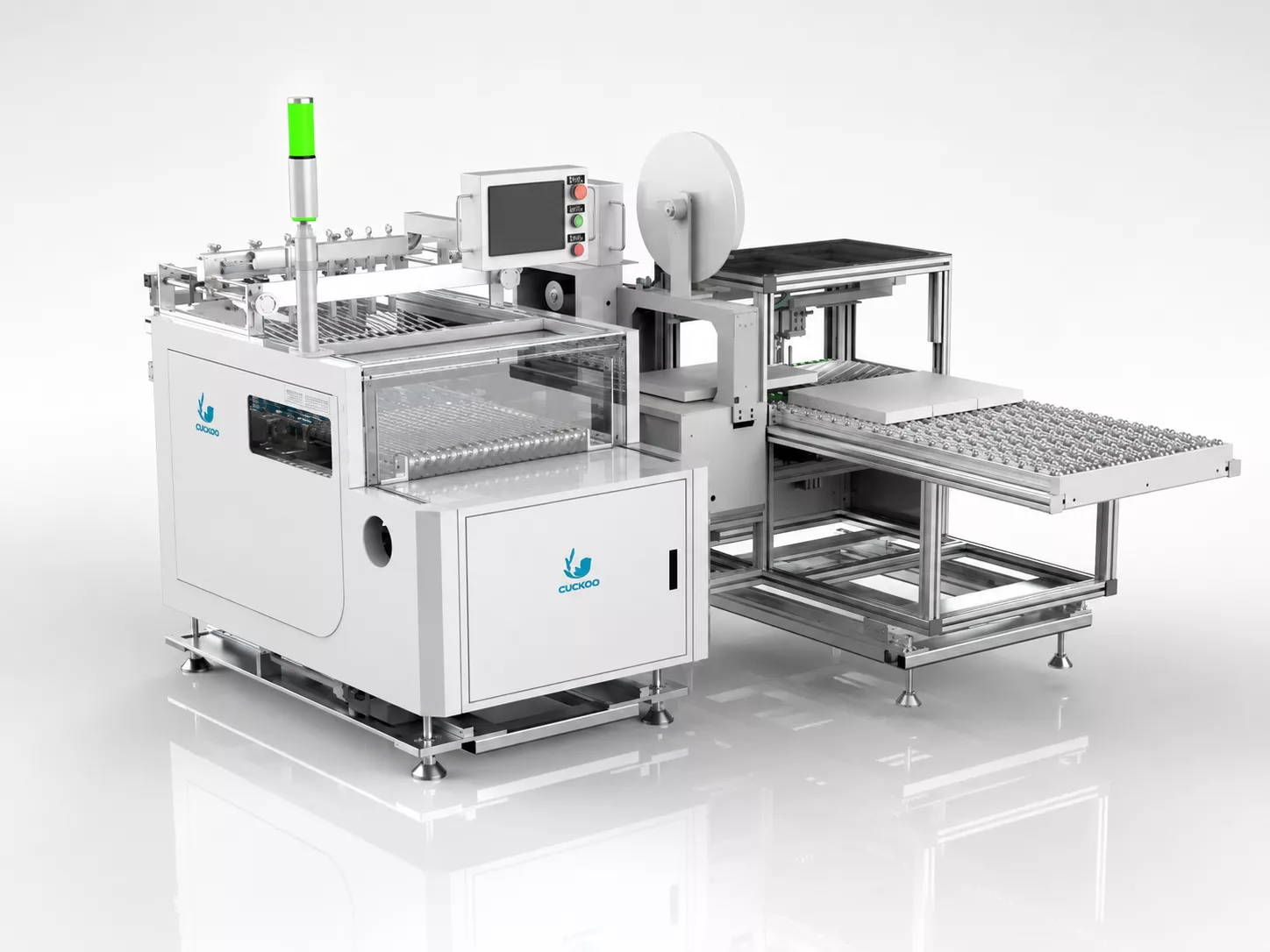 Three-side seal bag sorting and binding system